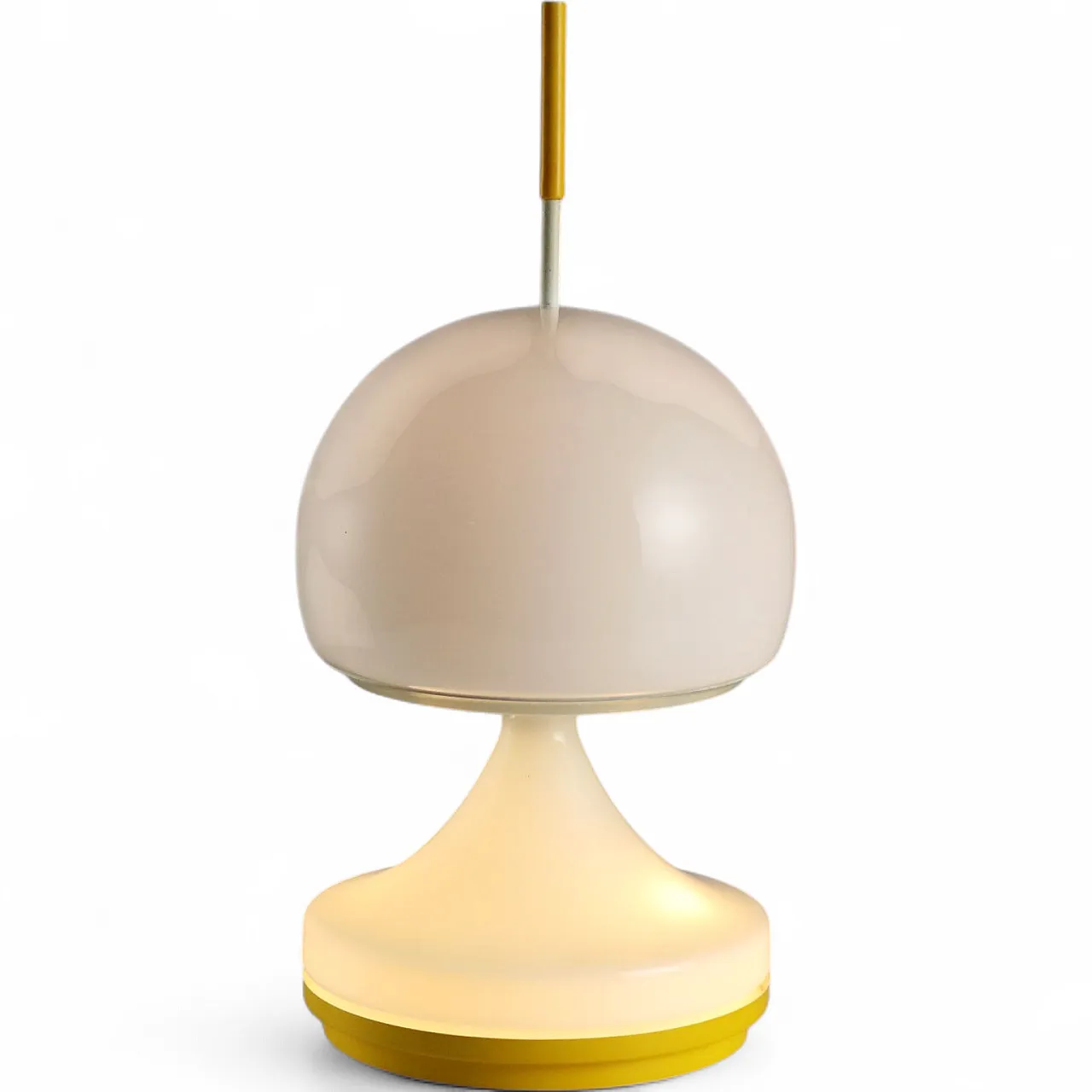 Glass table lamp, 1970s 9