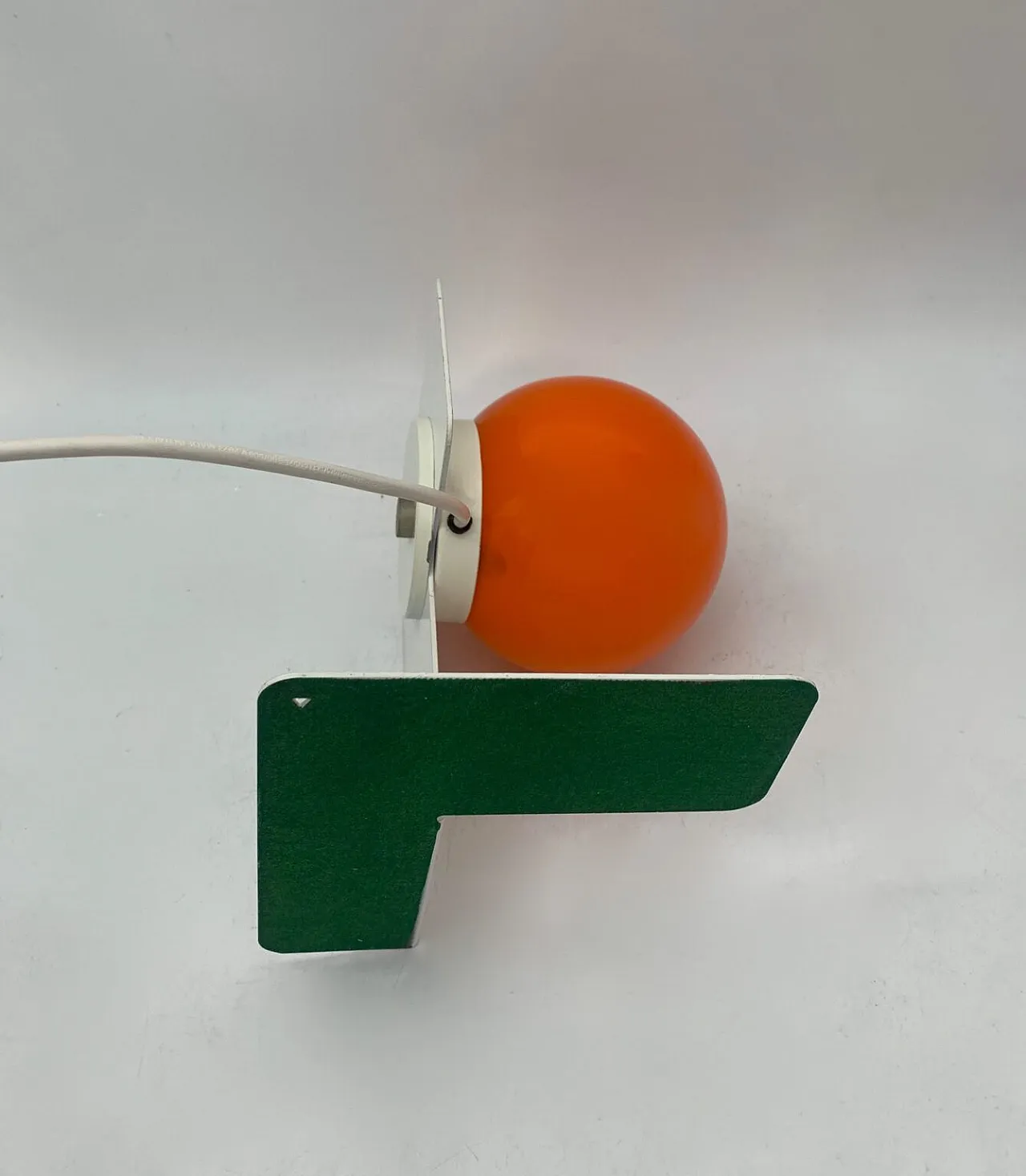 Lampada da tavolo con palla Sciolari, anni '70 5