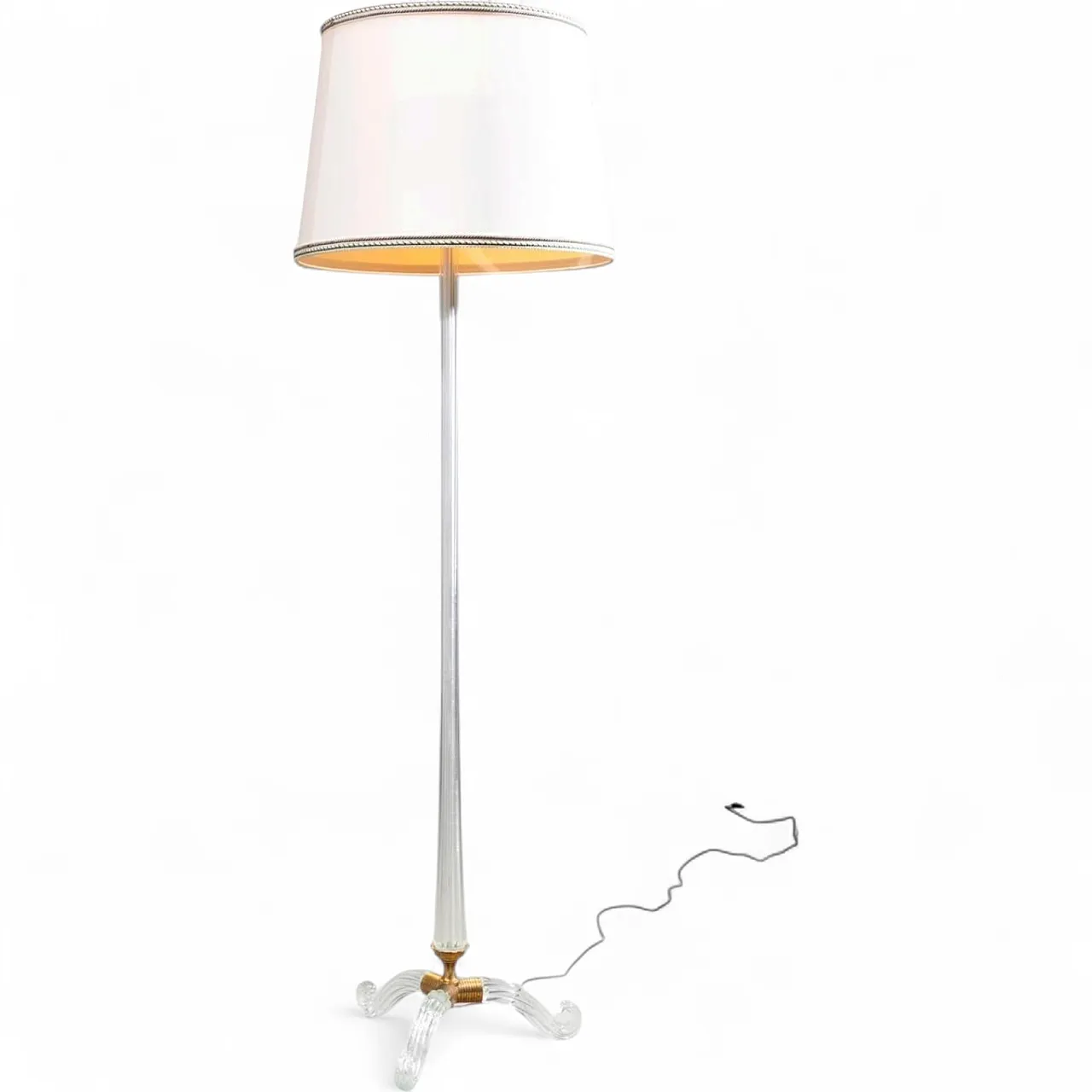Seguso, lampada da terra, anni '40 7