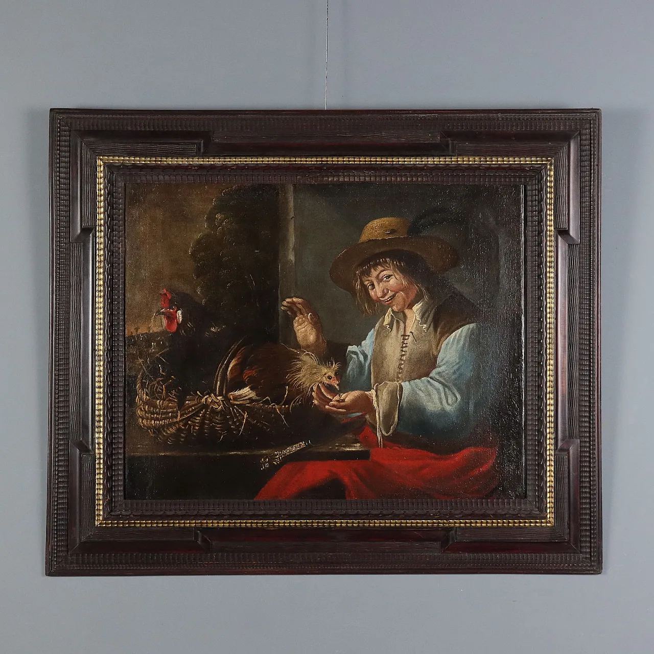 Dipinto di Giacomo Francesco Cipper, olio su tela, '700 1