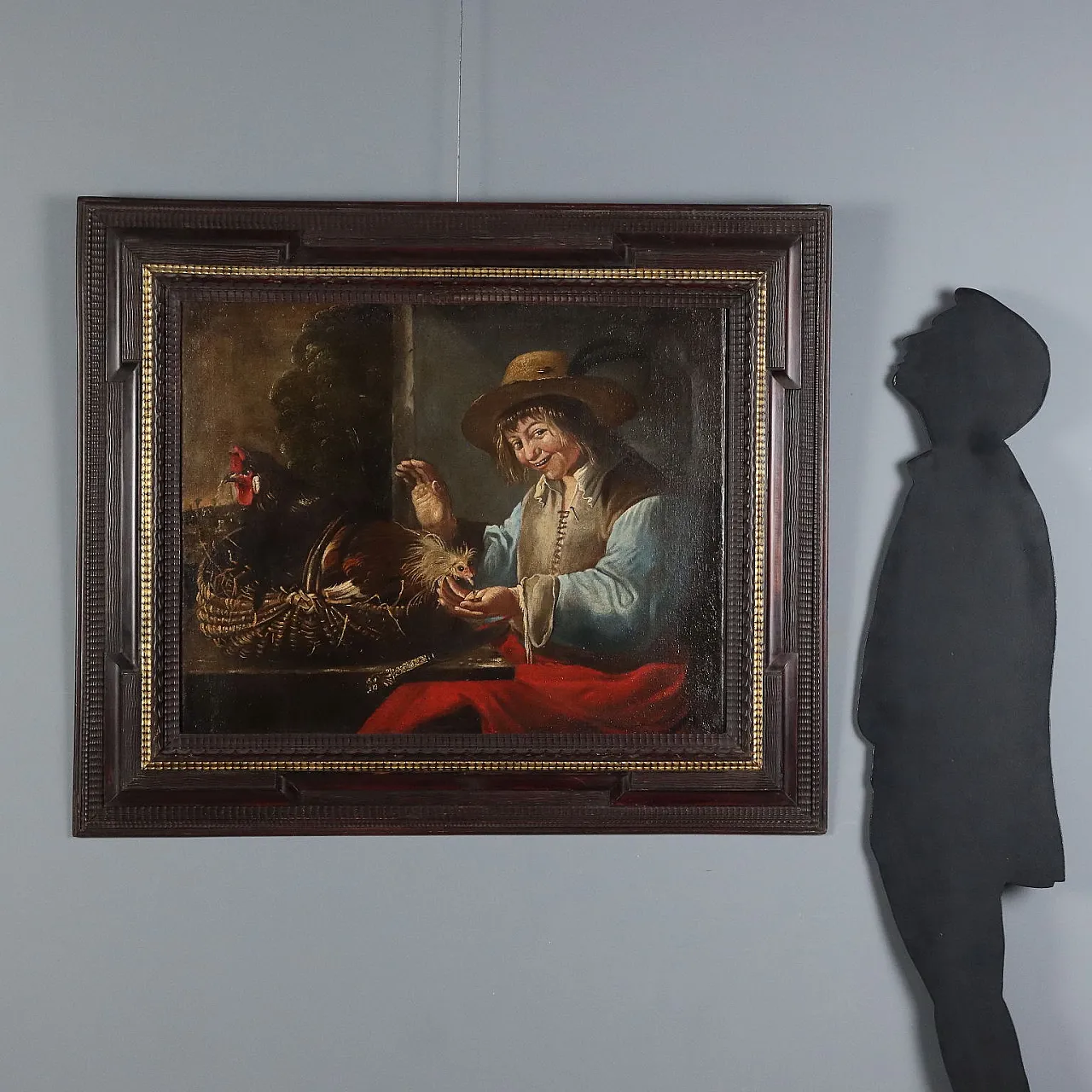 Dipinto di Giacomo Francesco Cipper, olio su tela, '700 2