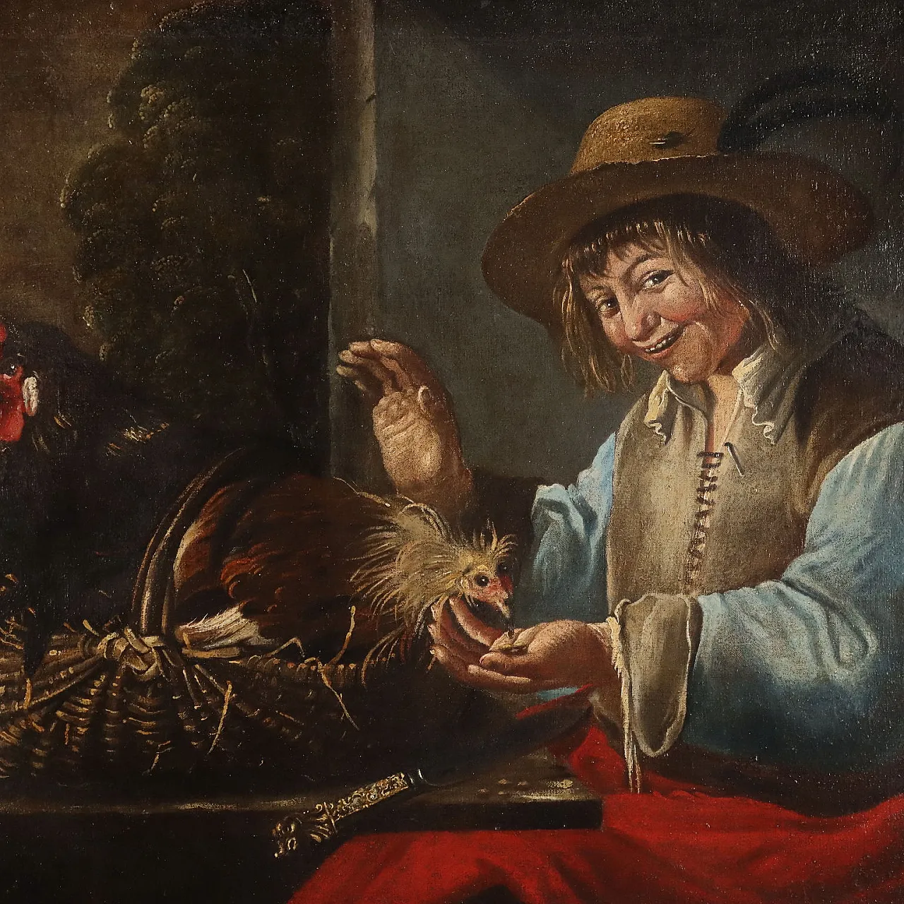 Dipinto di Giacomo Francesco Cipper, olio su tela, '700 3