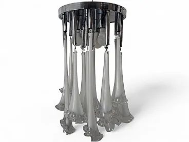 Vintage Murano glass chandelier, 1970s