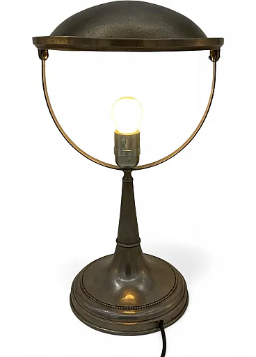 Metal table lamp, 1930s