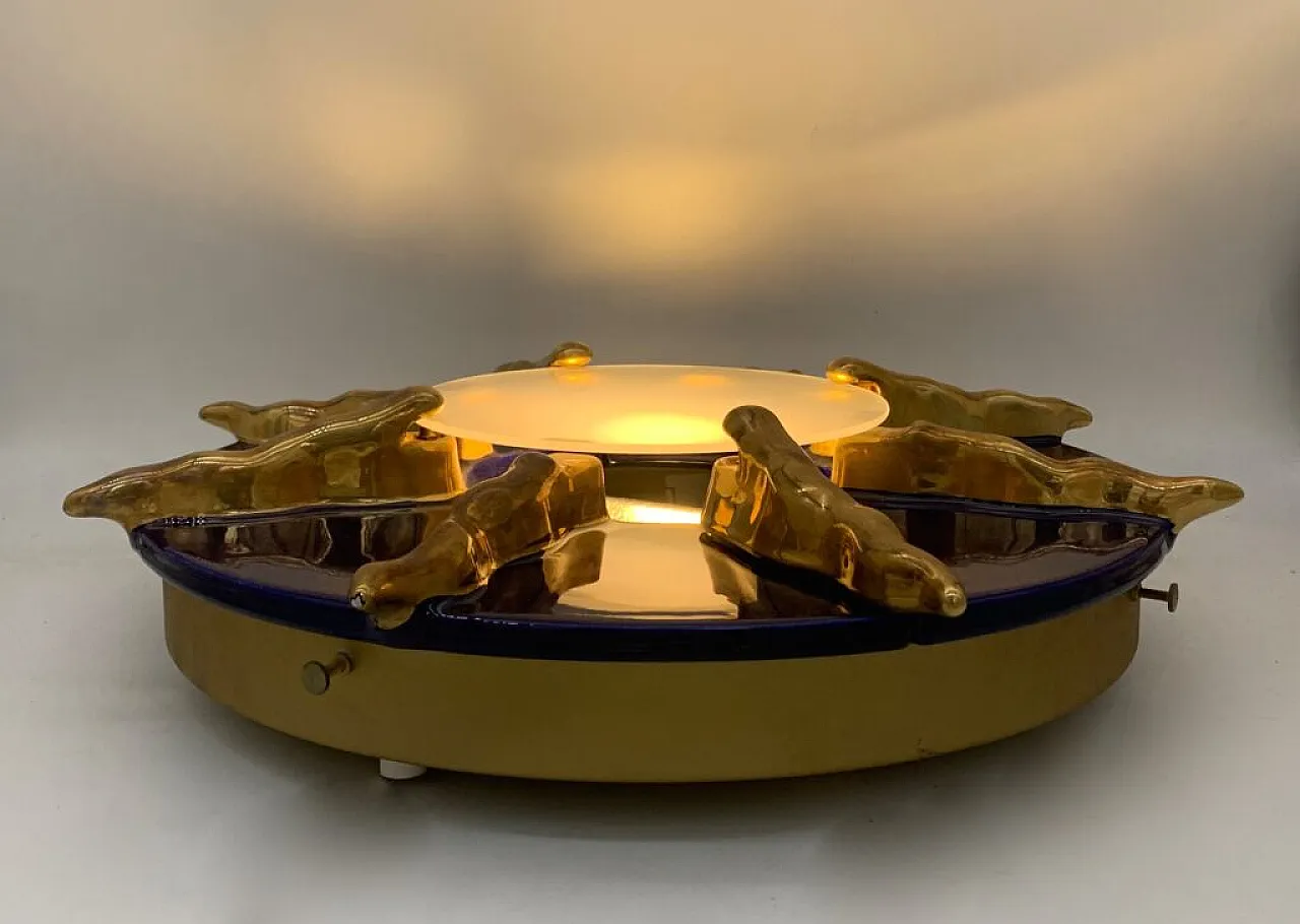 Lampada in ceramica di Marioni Paolo, anni '70 1