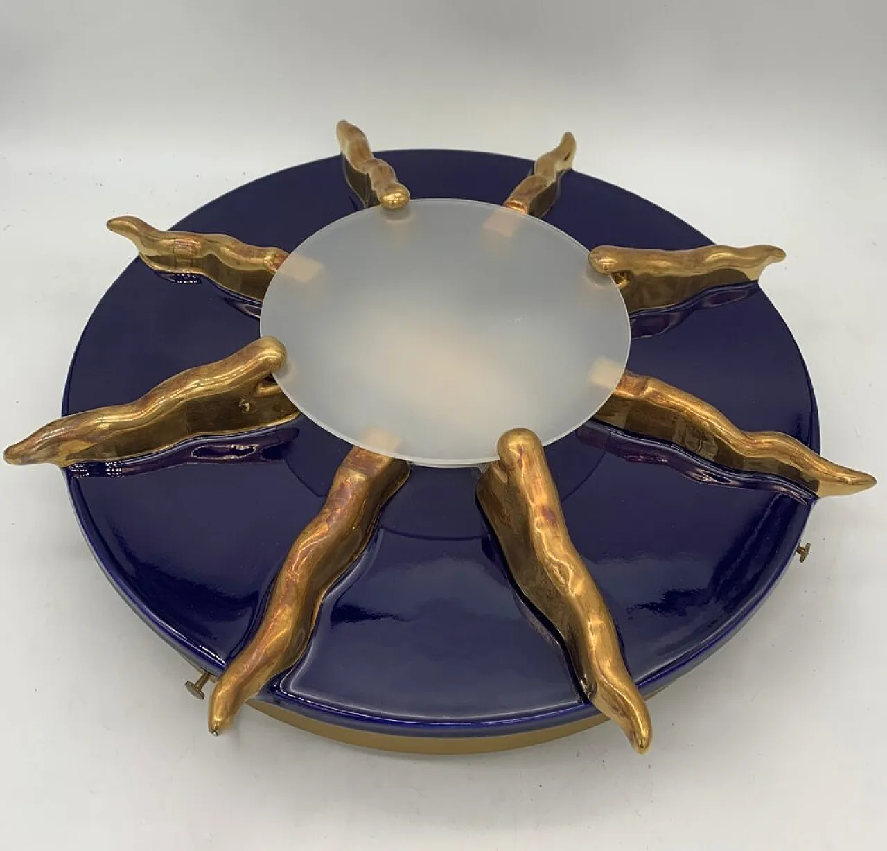 Lampada in ceramica di Marioni Paolo, anni '70 3