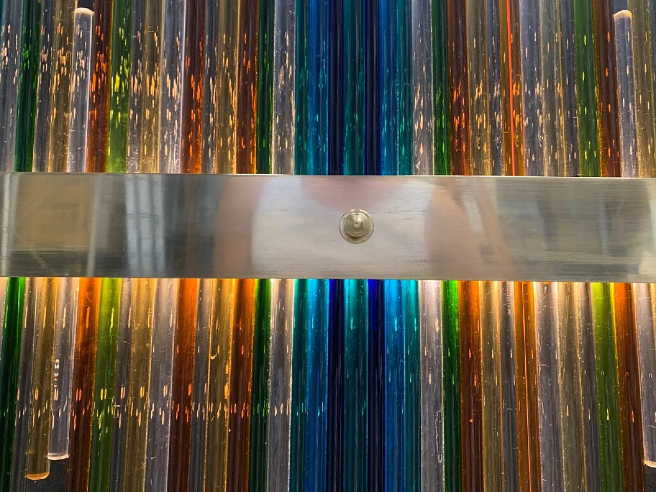 Vibrations by Enrico Neri&c.snc, Murano glass sconce, 2000s 7