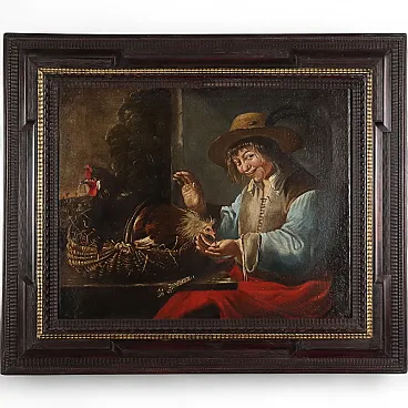 Dipinto di Giacomo Francesco Cipper, olio su tela, '700