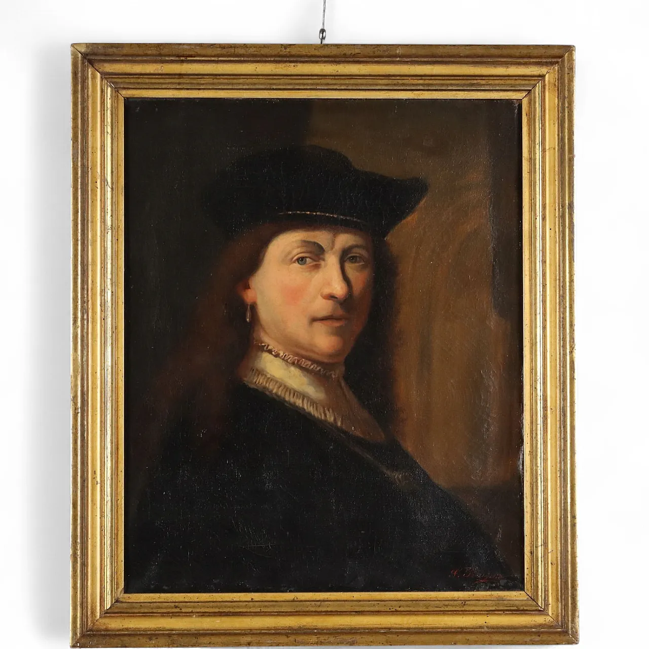 Portrait painting by Rembrandt, 19th century 11