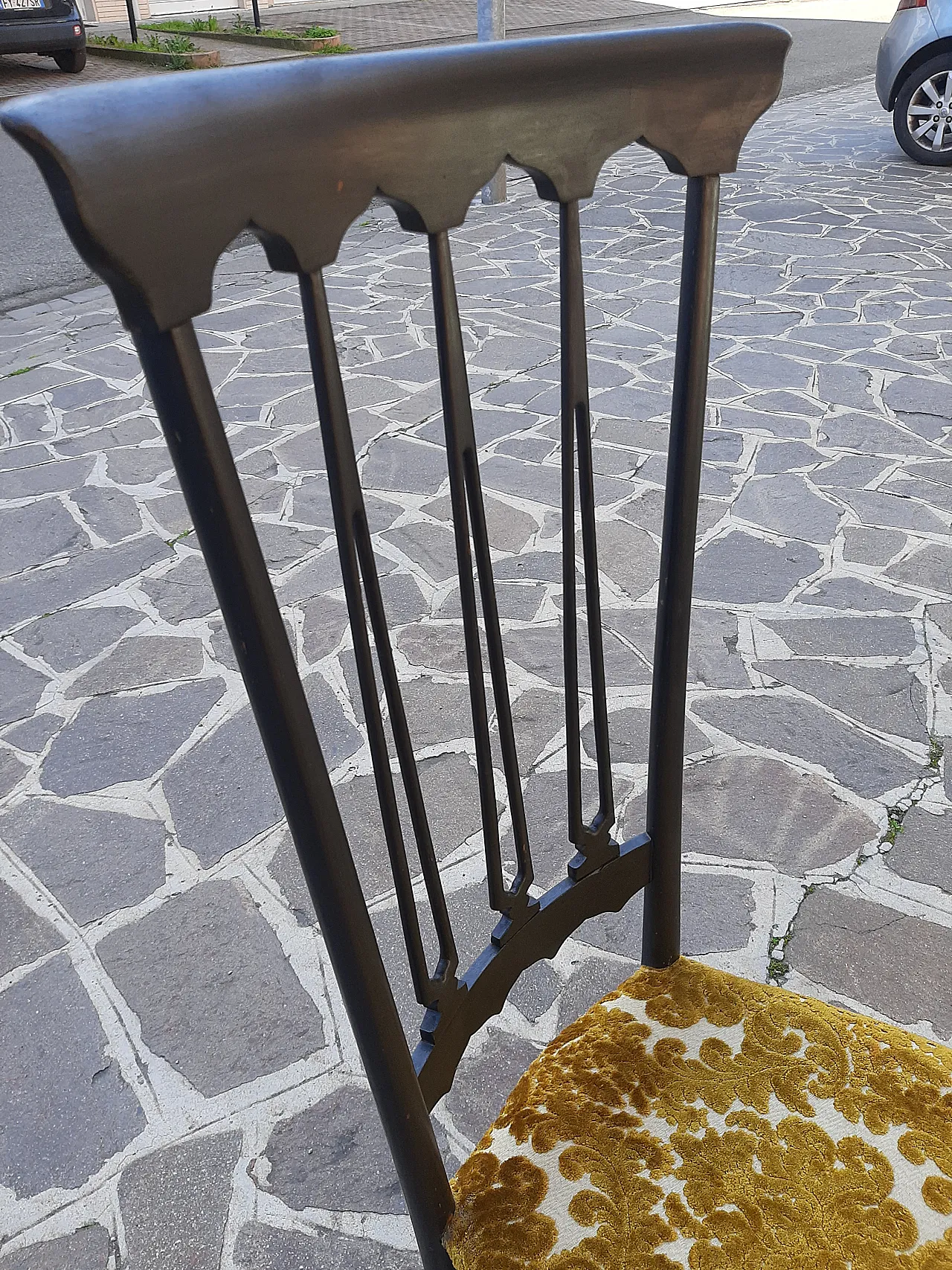 Pair of Chiavarine chairs, 50s 5
