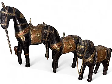 Trio ancient horses