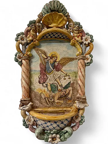 Saint Michael the Archangel stoup