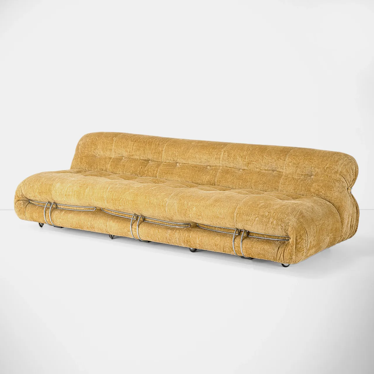 Soriana sofa  by Afra e Tobia Scarpa for Cassina, 70s 5