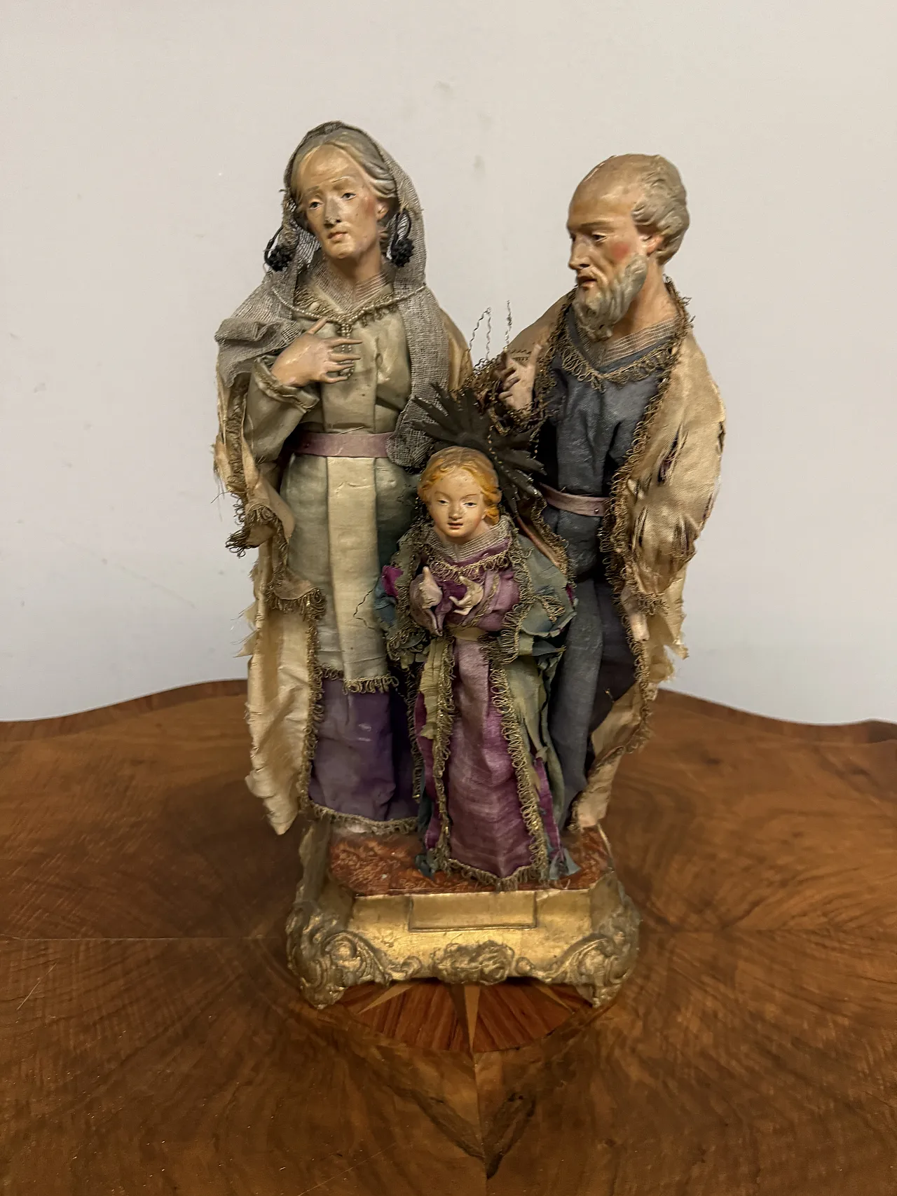 Gruppo scultoreo natività in terracotta, '600 1