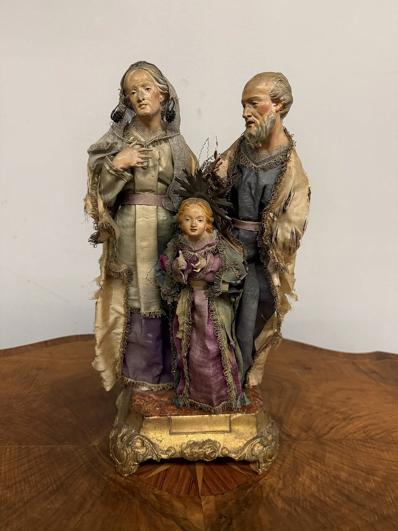 Gruppo scultoreo natività in terracotta, '600 2