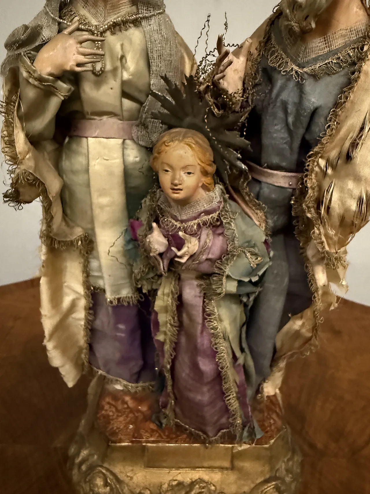 Gruppo scultoreo natività in terracotta, '600 6