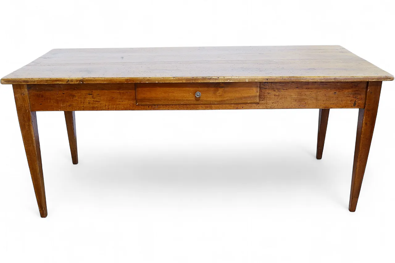 French table in wooden directory style, 18th century 25