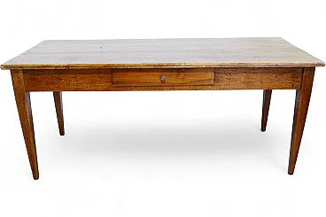 French table in wooden directory style, 18th century