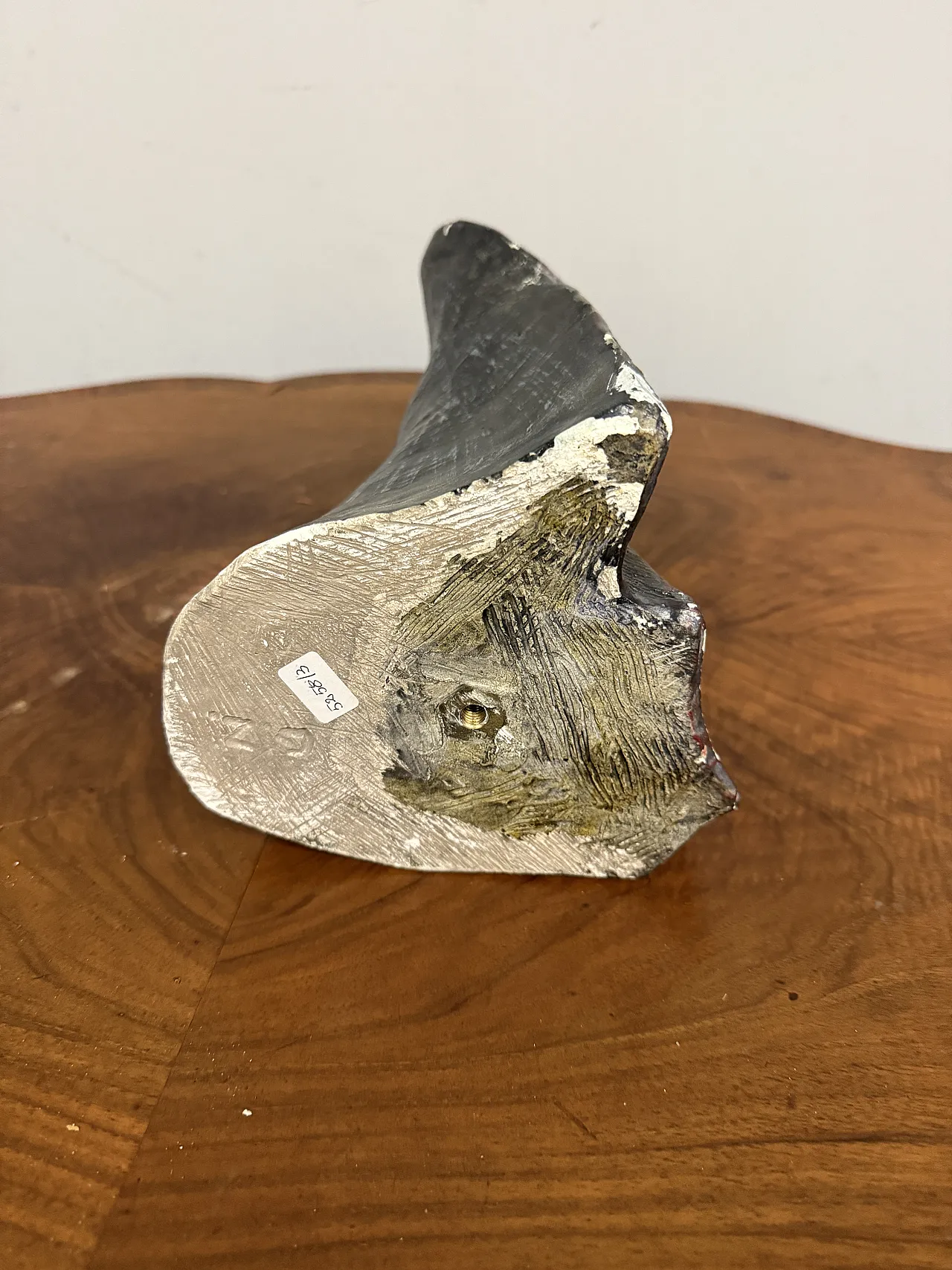 Scultura in gesso raffigurante la Vergine Maria, anni '50 10