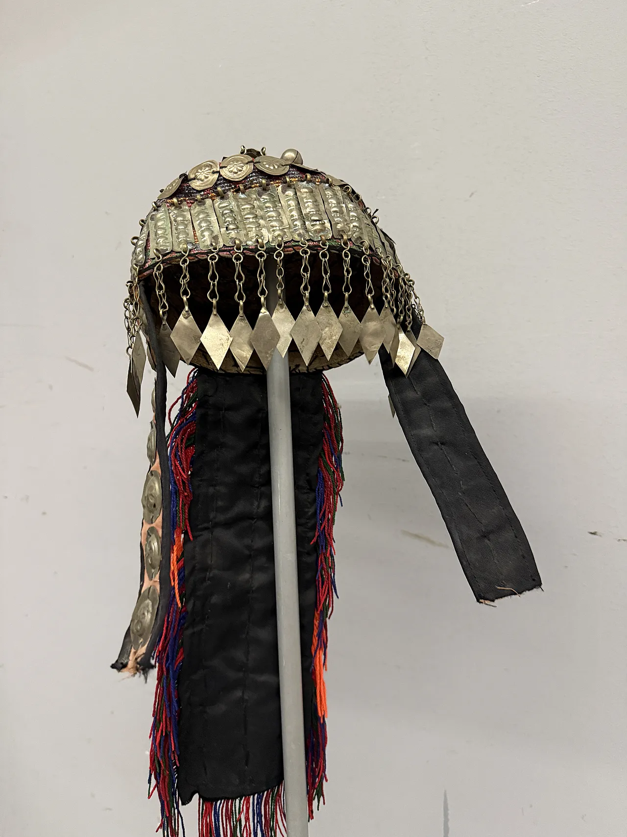 Turkmen wedding headdress, 20th century 4