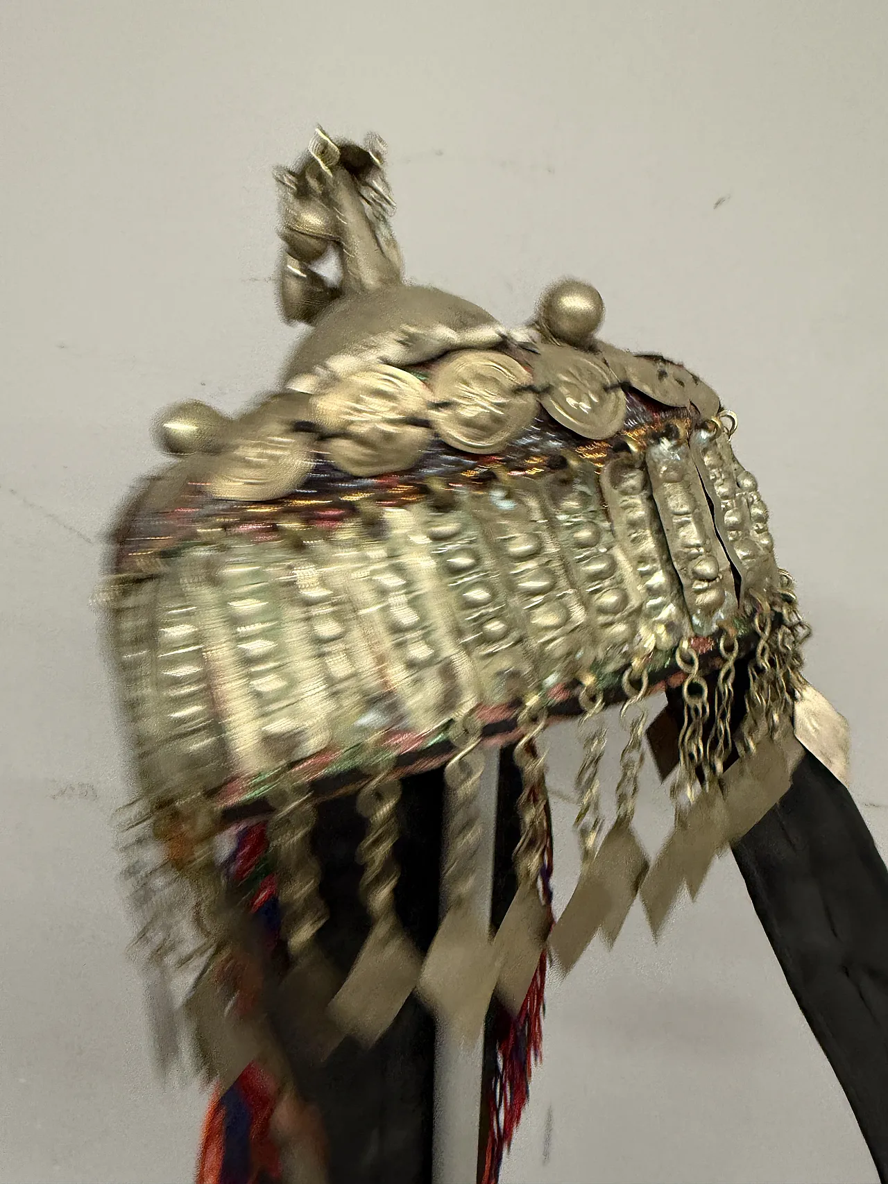 Turkmen wedding headdress, 20th century 6