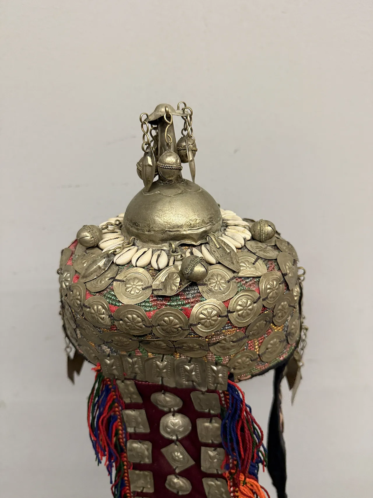 Turkmen wedding headdress, 20th century 9