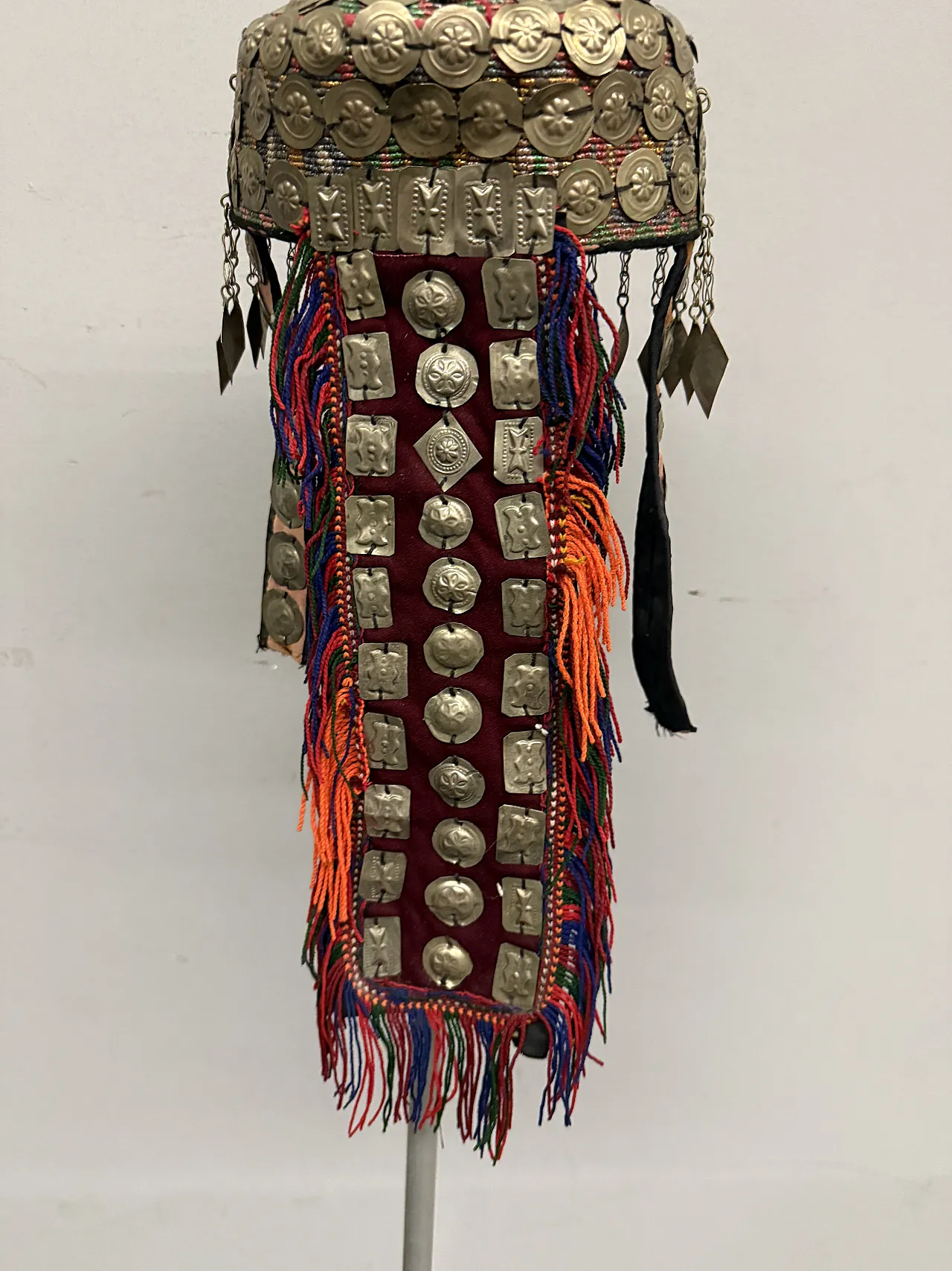 Turkmen wedding headdress, 20th century 10