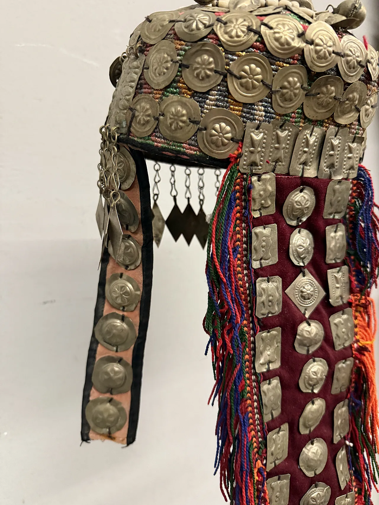 Turkmen wedding headdress, 20th century 11