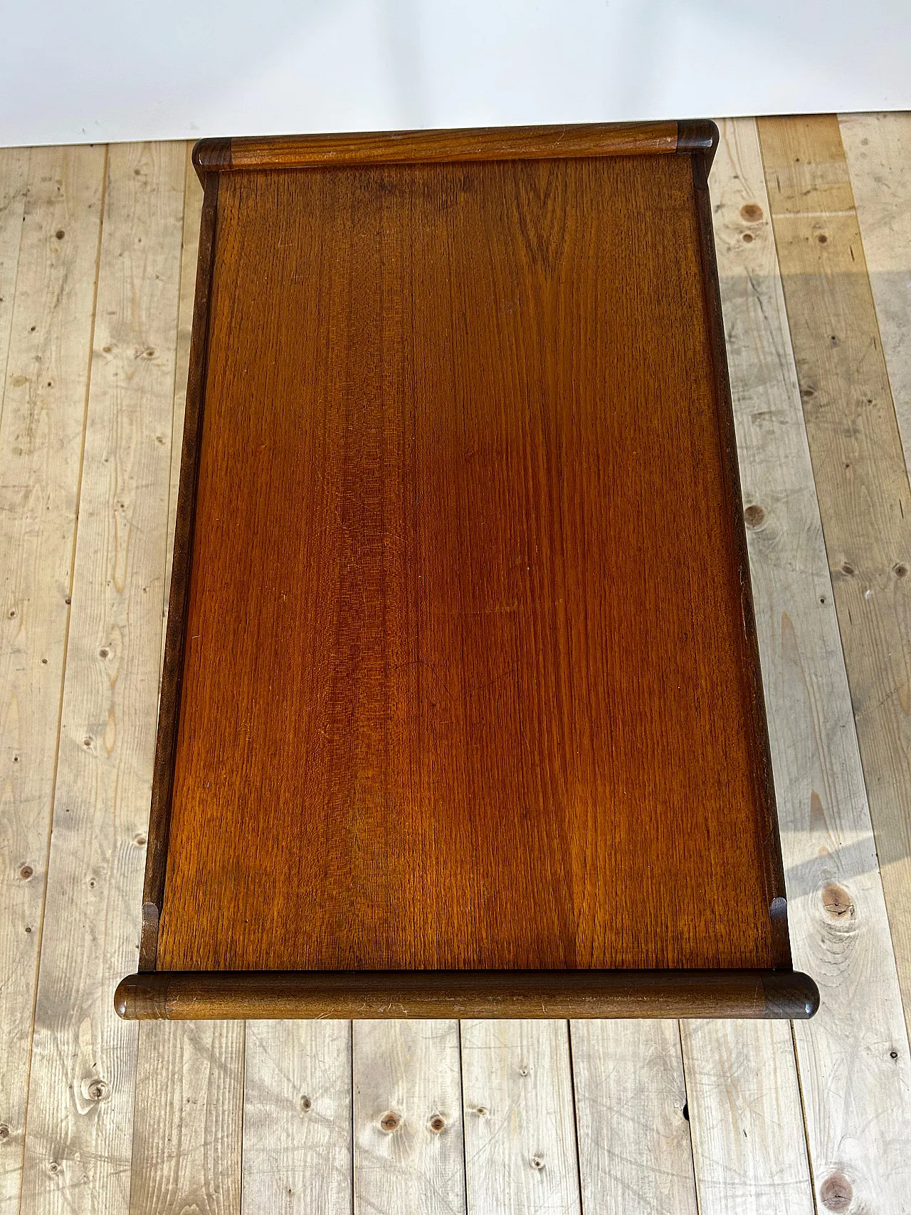Bar trolley danese in teak Scandinavian Modern, anni ’60 10
