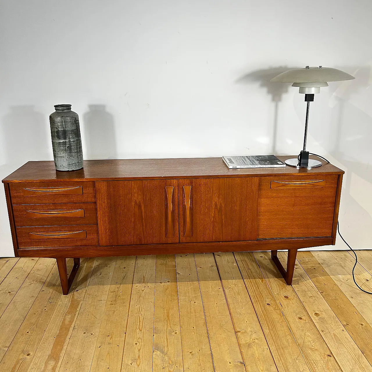 Sideboard Stonehill in teak inglese Mid-Century, anni ’60 8