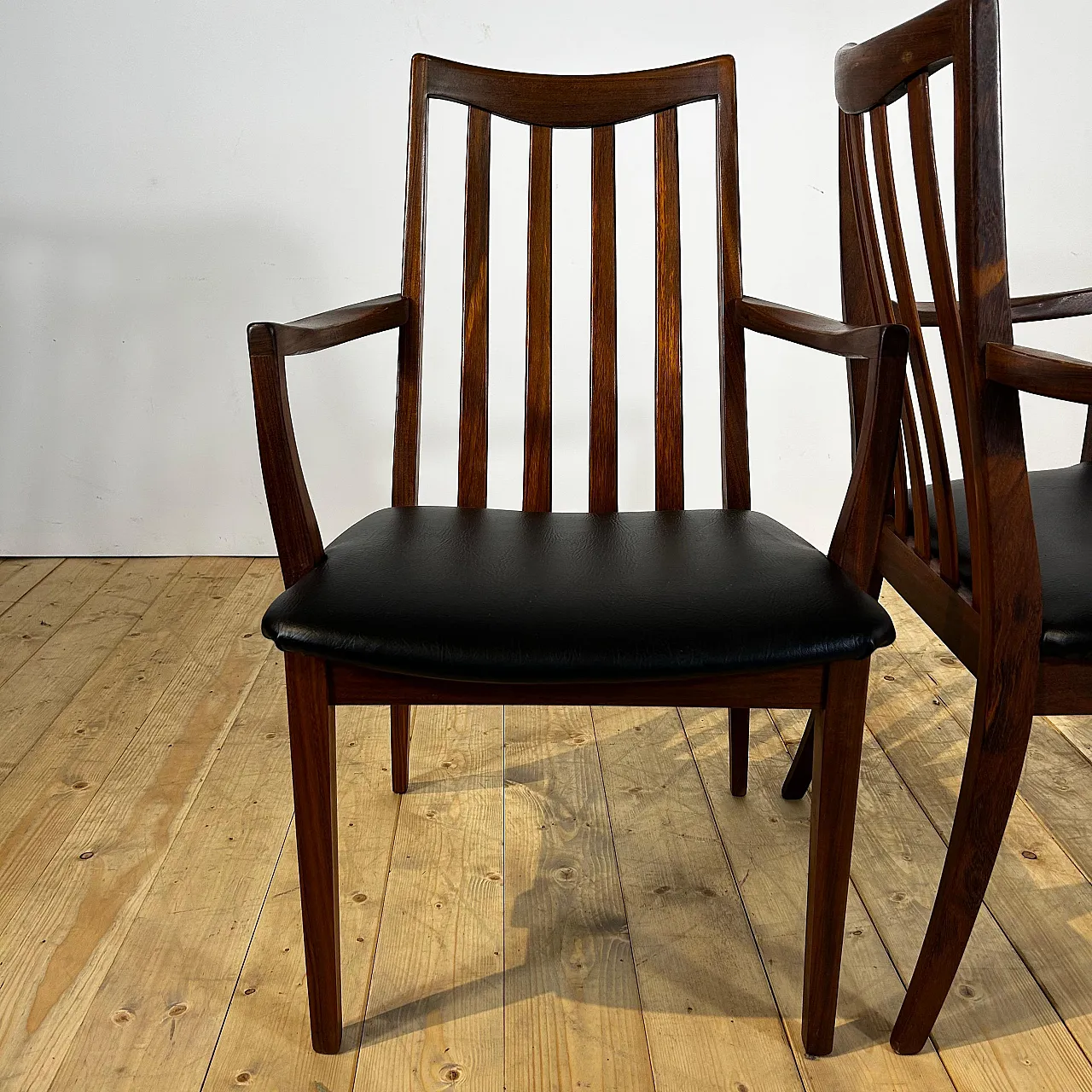 6 Sedie G Plan in teak inglese Mid-Century, anni ’60 7