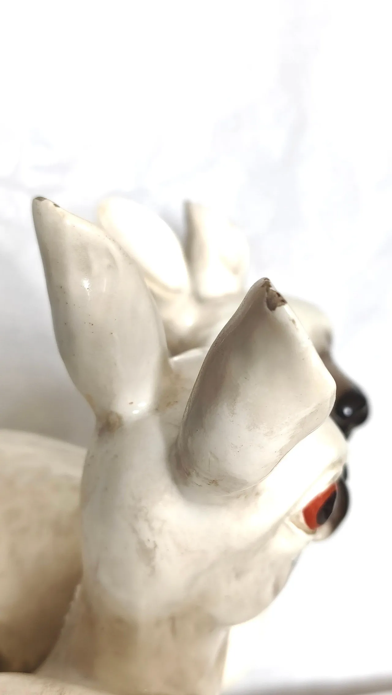 Pair of Mollica ceramic statues of two lambs, 1950s 10