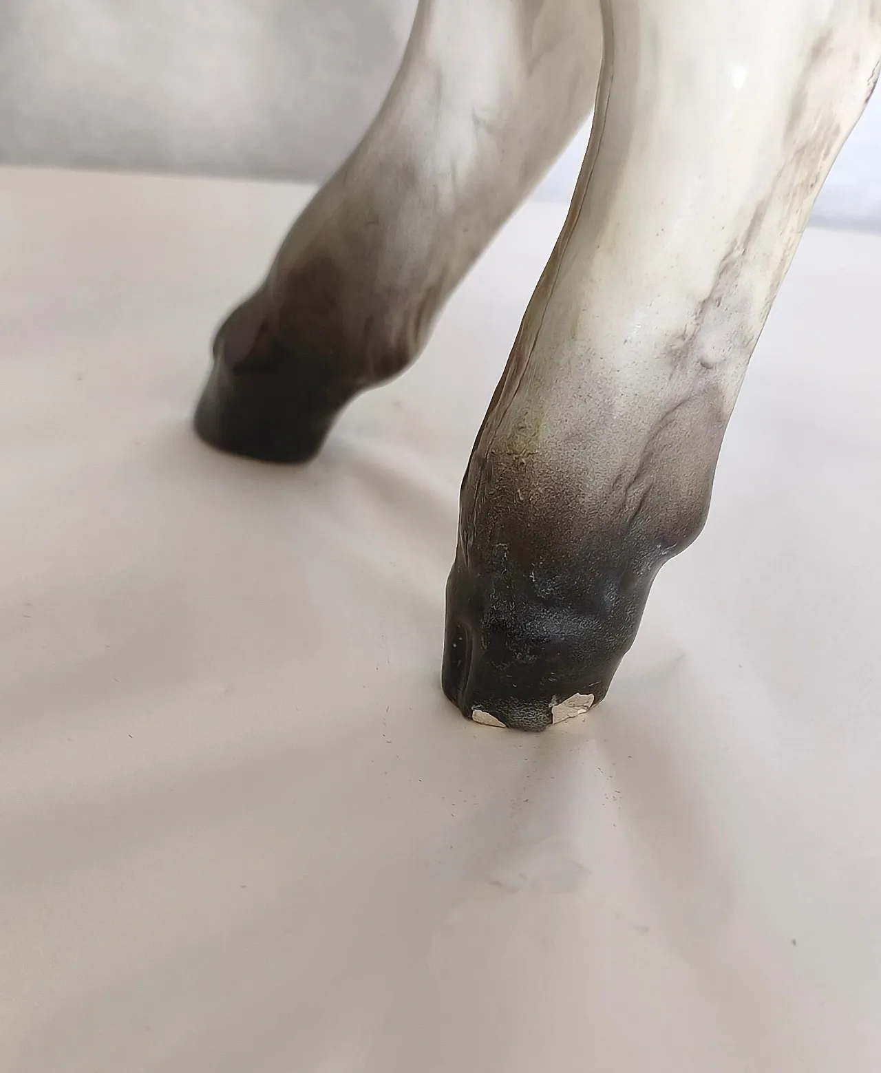 Pair of Mollica ceramic statues of two lambs, 1950s 13