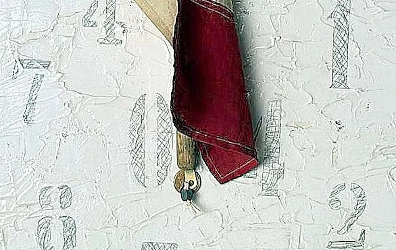 Minimalist mixed-media painting By Lella Rendesi, 2000s 13