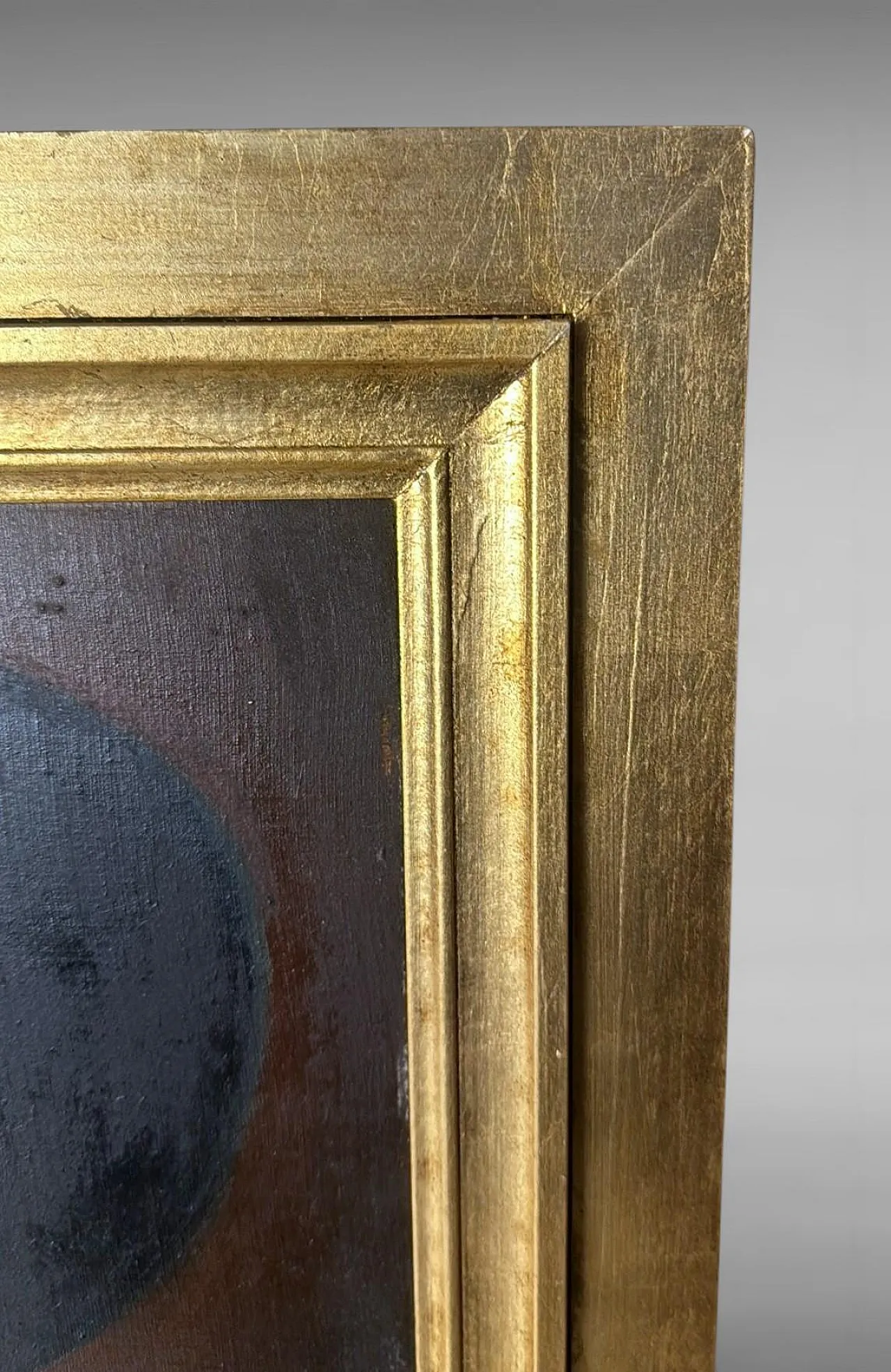 Portrait of a Young Woman, oil on canva with giltwood frame, 1940s 14