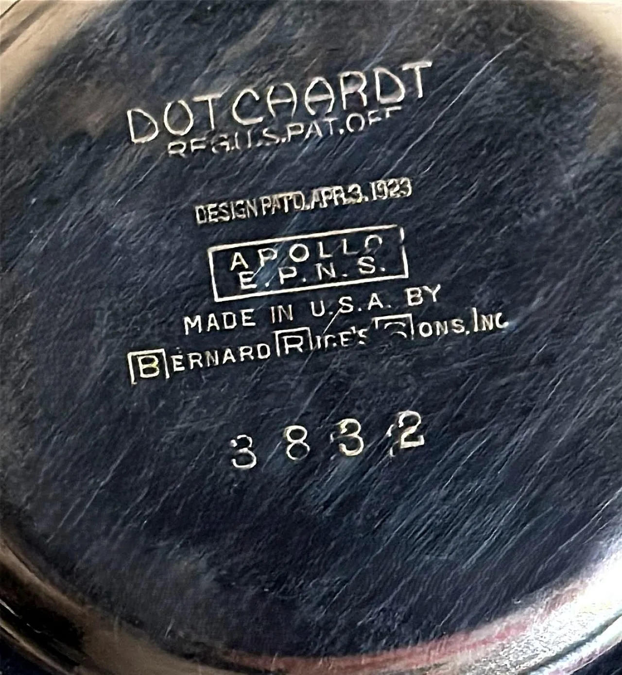 Coppia di candelabri in argento Dutchardt di Bernard Rice, anni '50 18