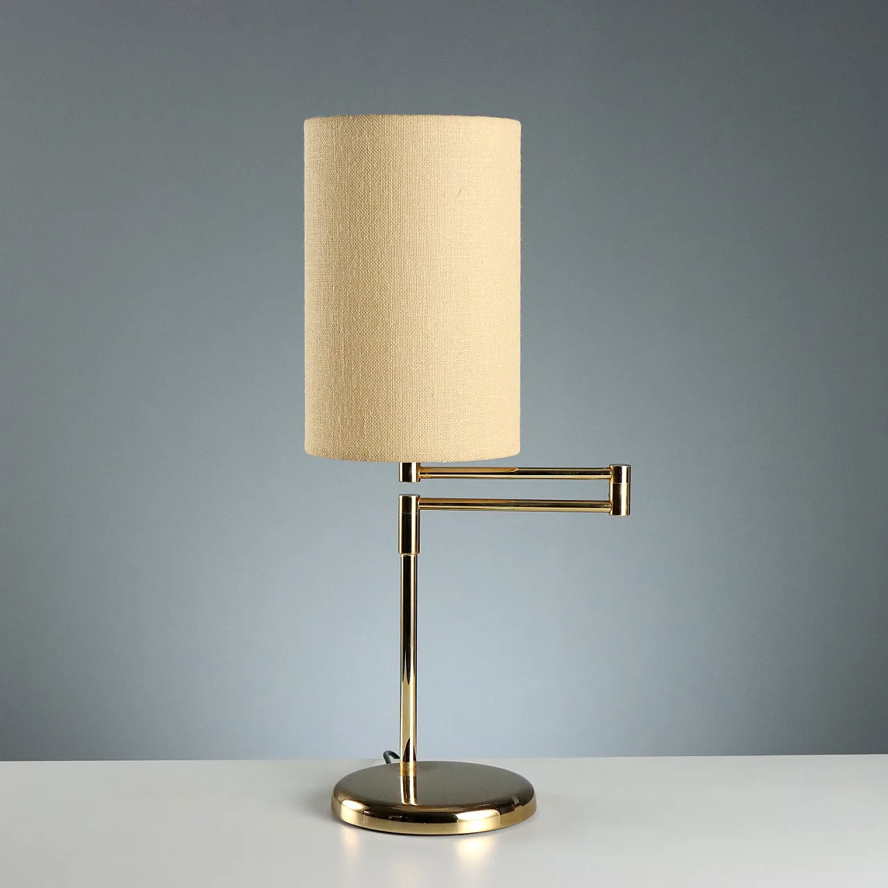 Lampada da tavolo con braccio snodabile, anni '80 10