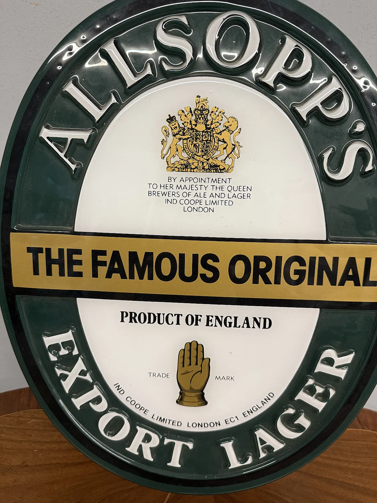 Allsopp's double-sided sign, 20th century 3
