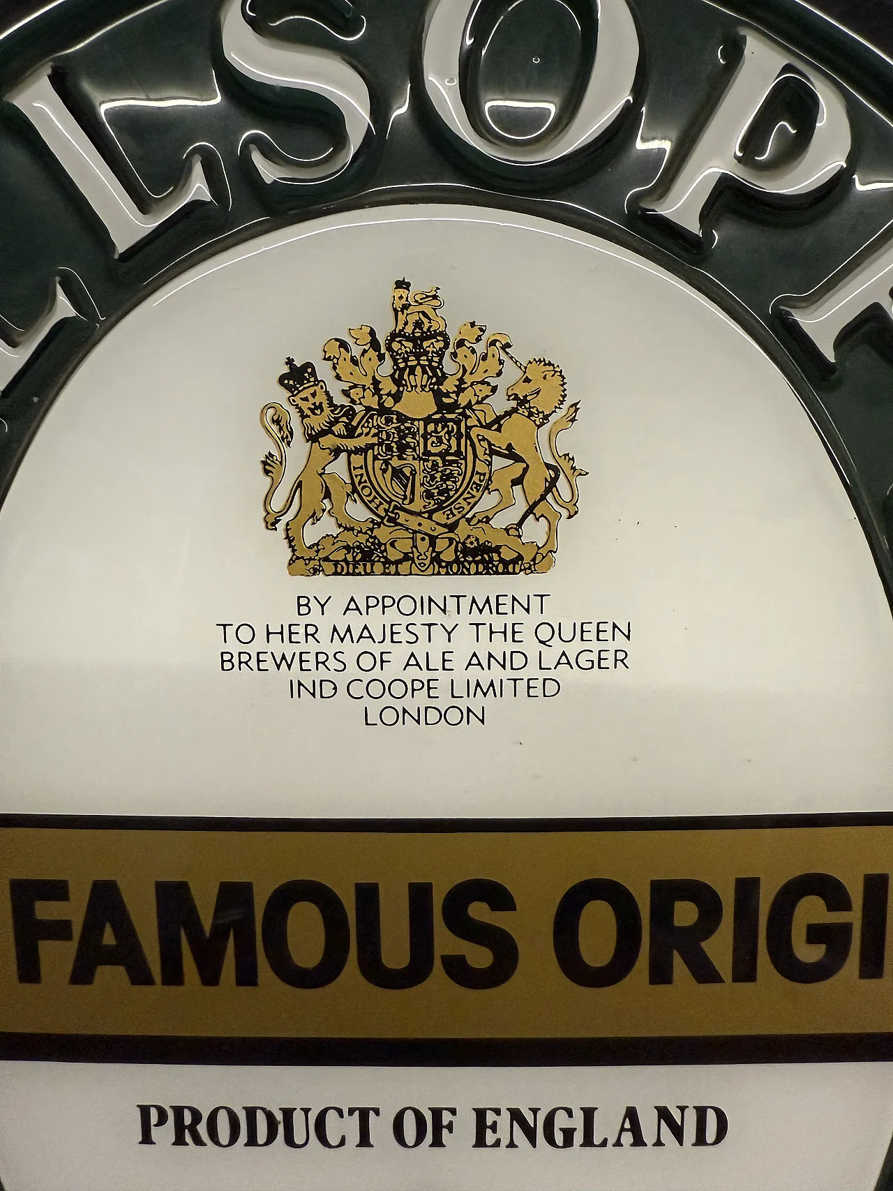 Allsopp's double-sided sign, 20th century 4