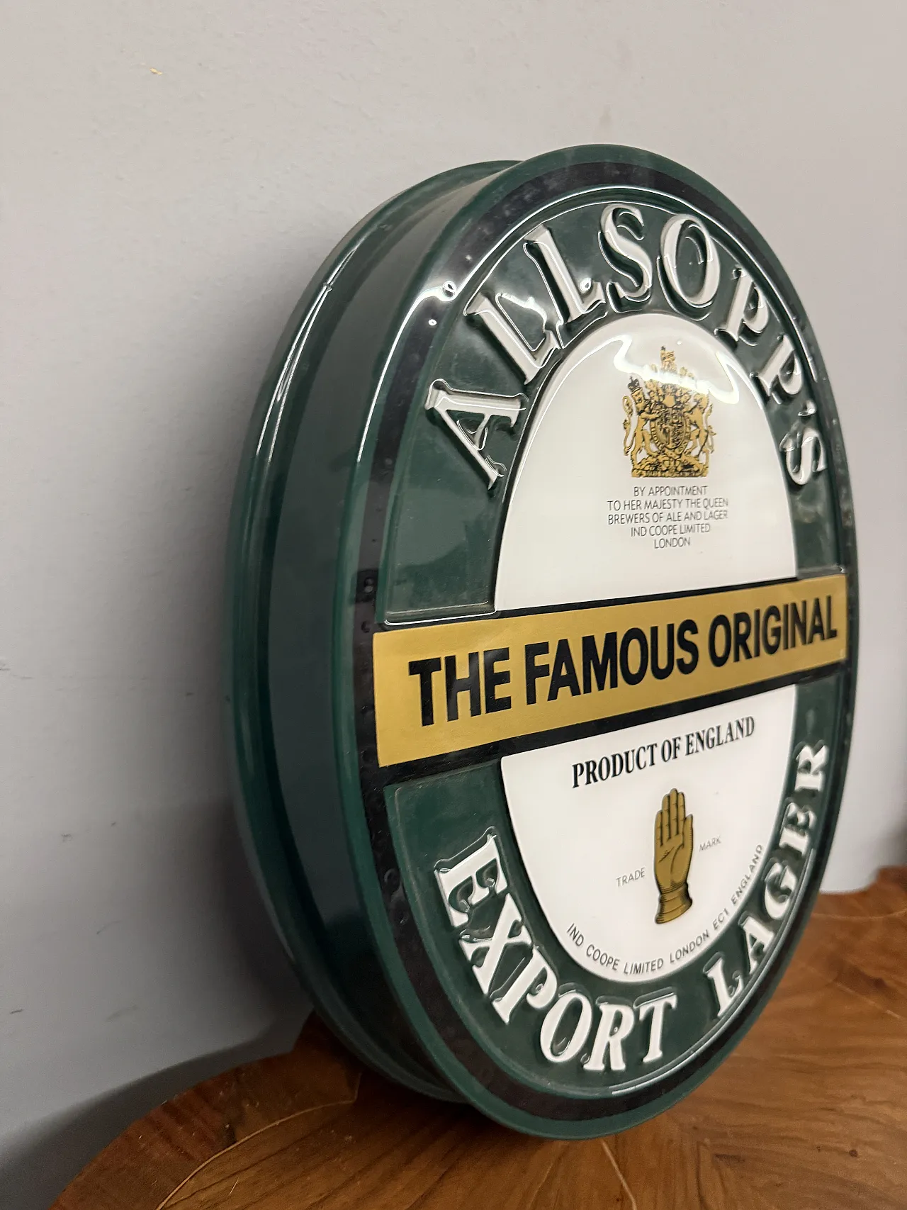 Allsopp's double-sided sign, 20th century 7