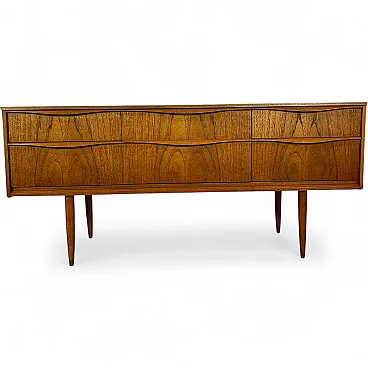 Cassettiera Austinsuite in teak inglese Mid-Century, anni ’60