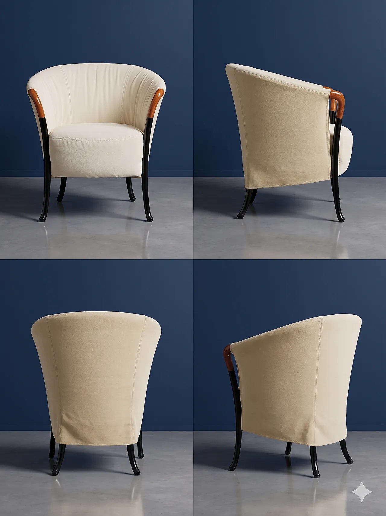 Poltrona di Giorgetti Progetti, anni '80 1