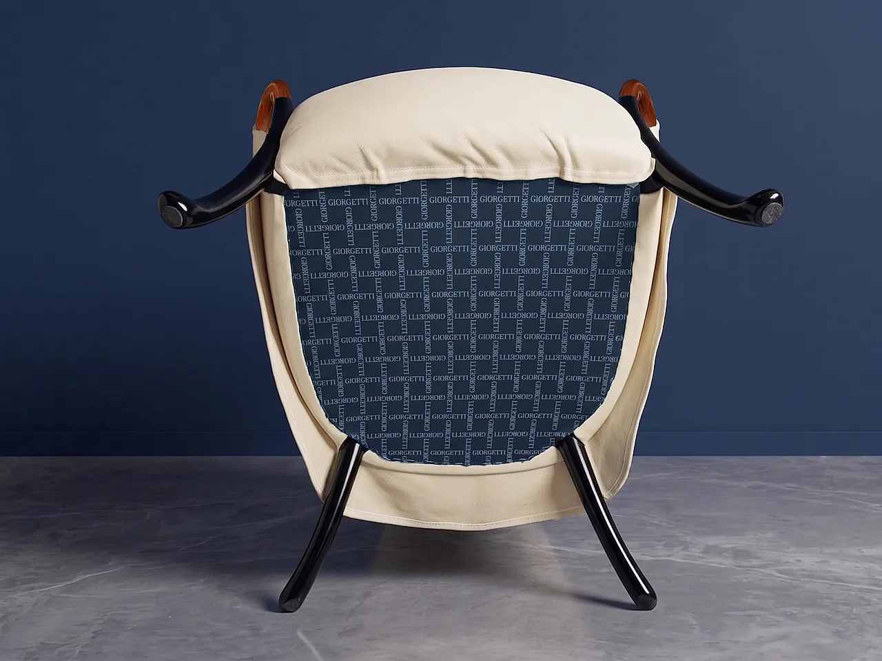 Poltrona di Giorgetti Progetti, anni '80 4