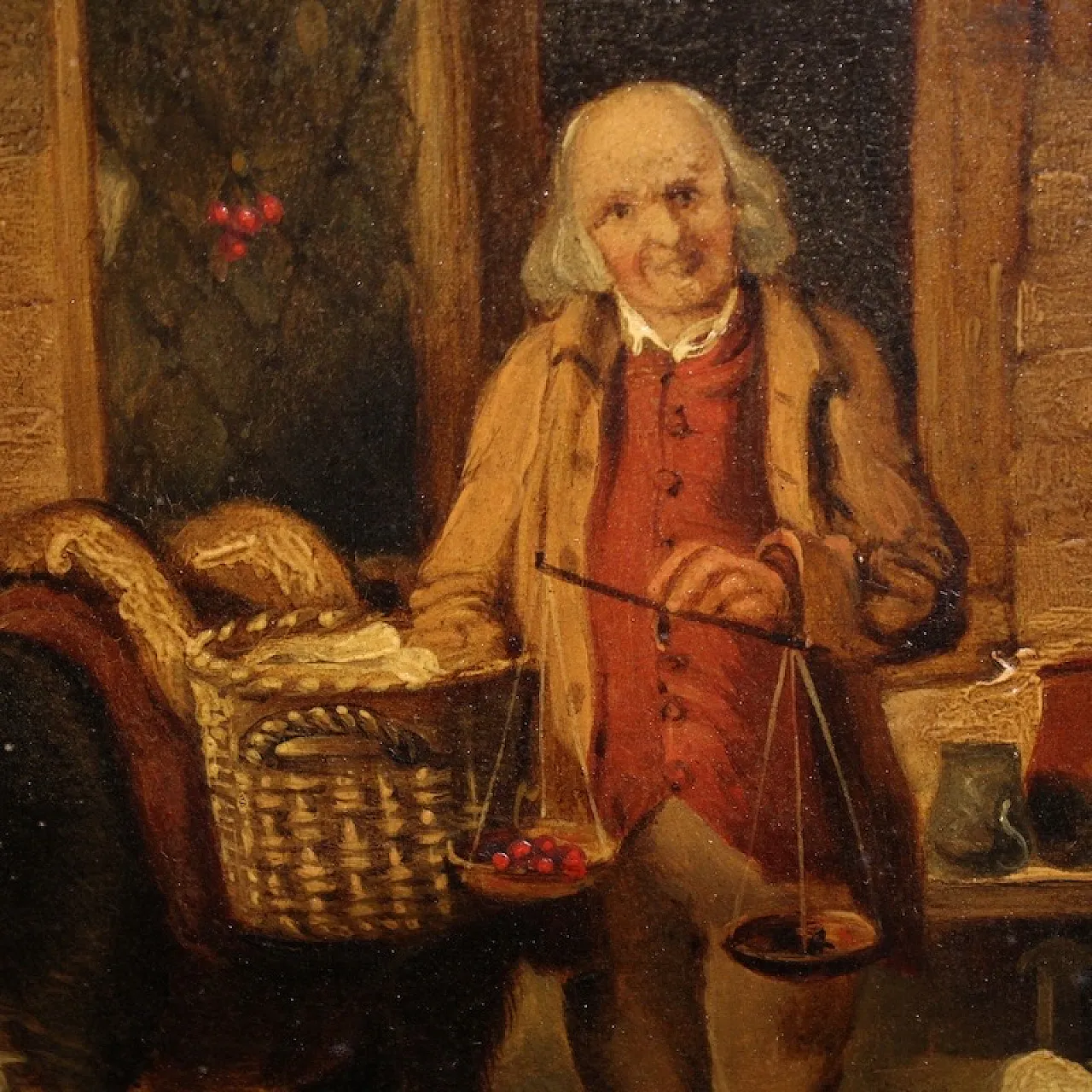English country scene painting, 1866 7