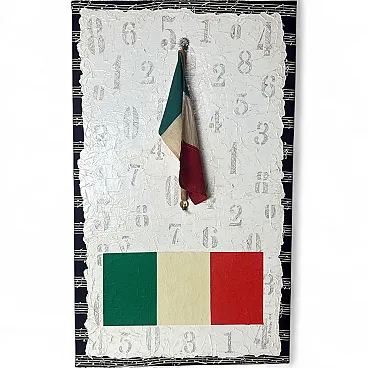 Minimalist mixed-media painting By Lella Rendesi, 2000s