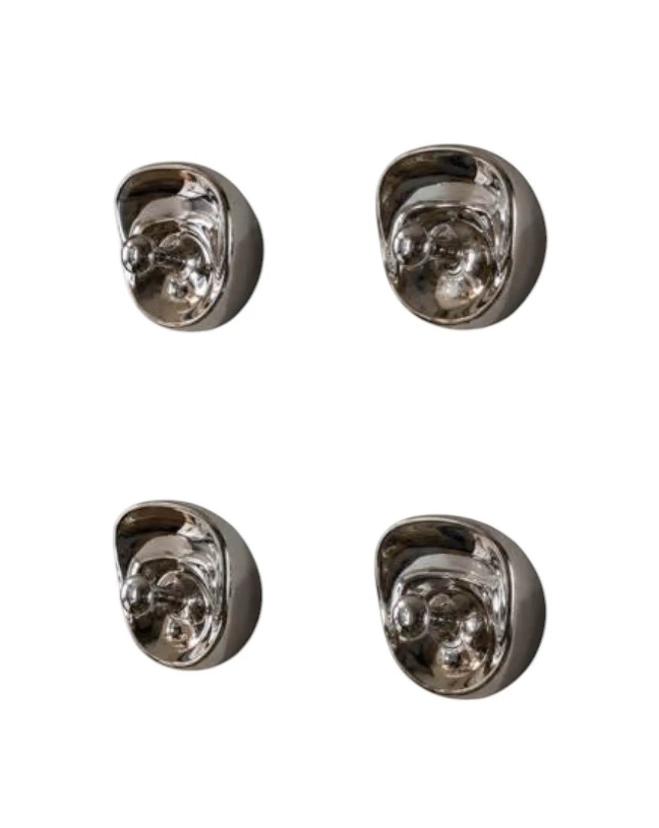 4 appendiabiti di Olaf Von Bohr per Kartell 1970s 12
