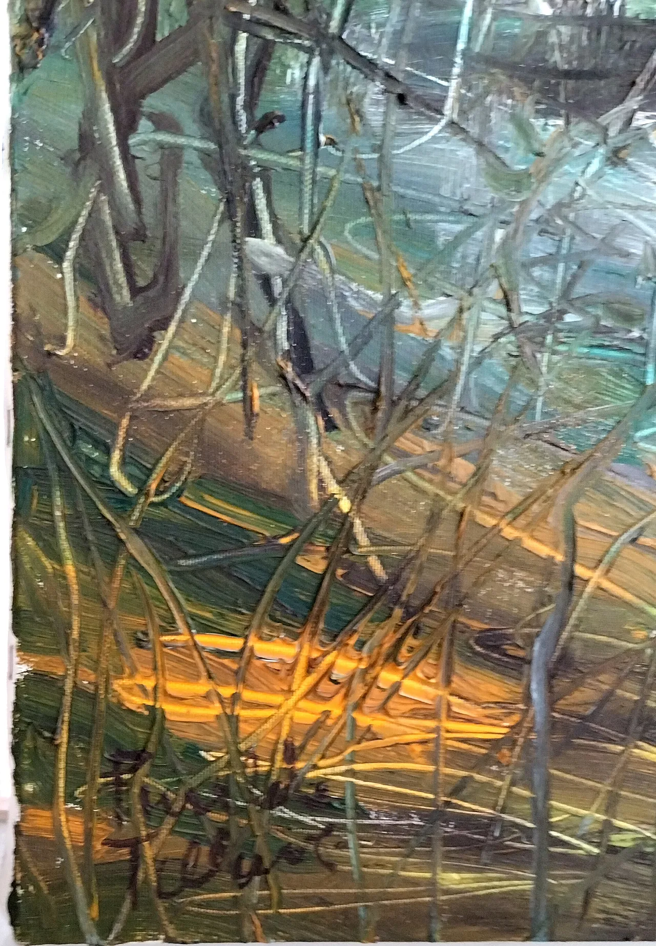 Material lake landscape by Tellaroli, 2000s 3