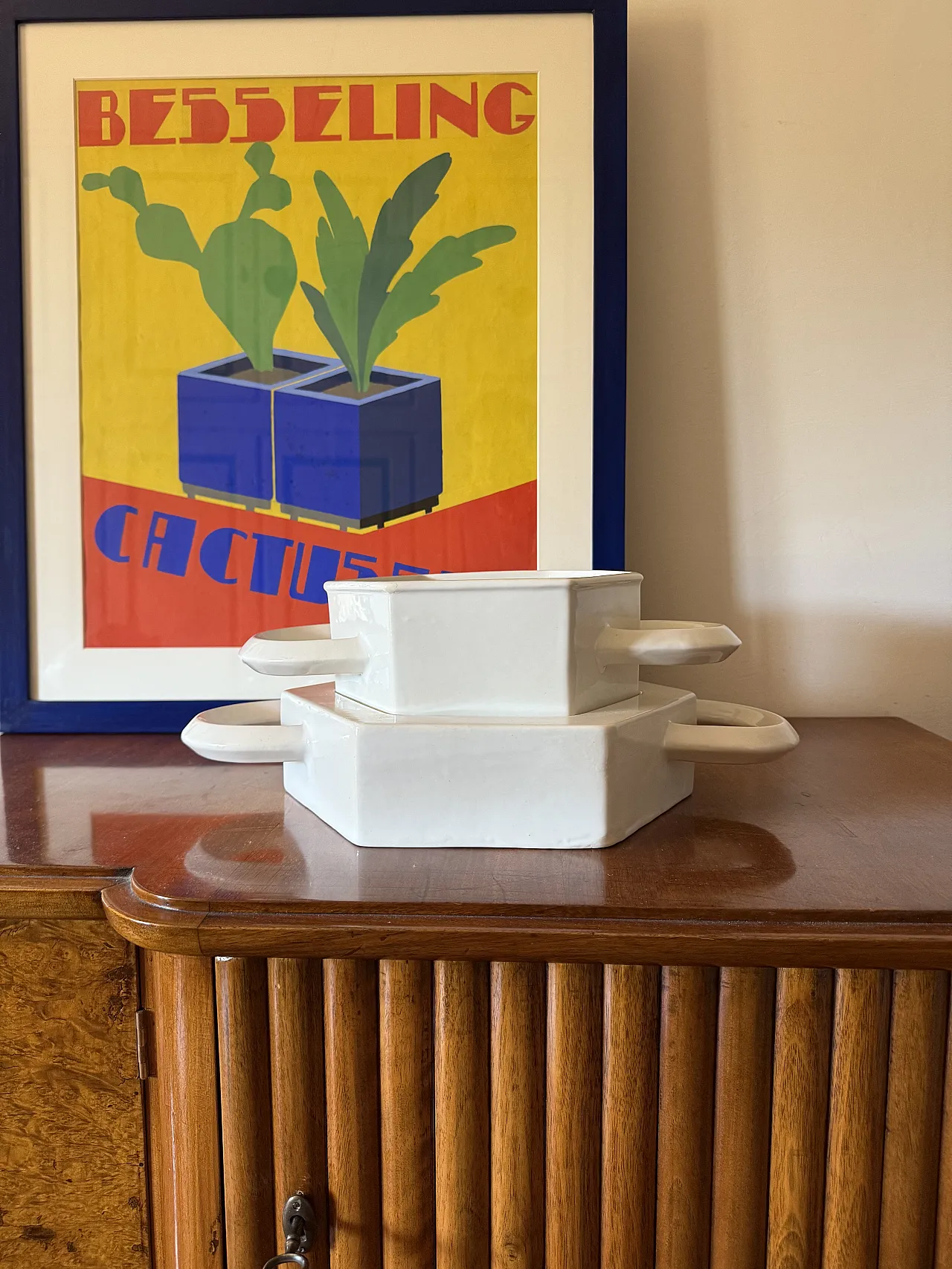 Sergio Asti, centrotavola ceramica, Gabbianelli Italia, 1970 circa 2