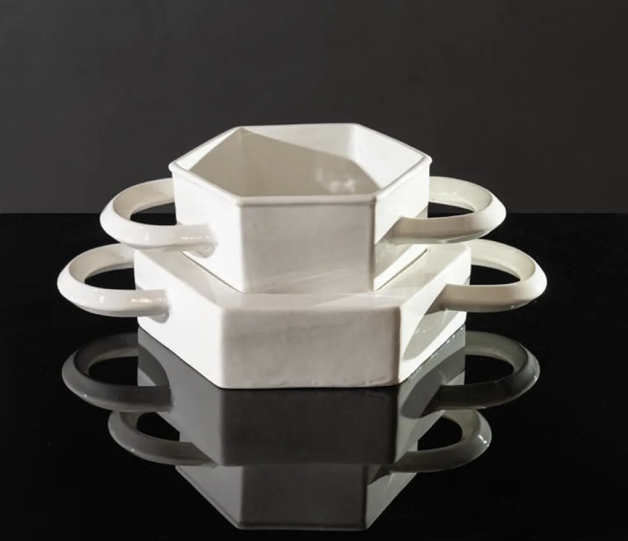 Sergio Asti, centrotavola ceramica, Gabbianelli Italia, 1970 circa 18