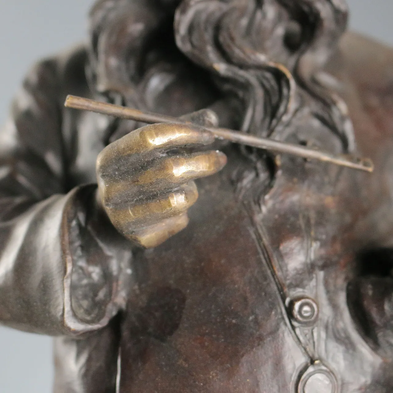 The Painter Meissonier, by Vincenzo Gemito, Chiurazzi Foundry, 20th c. 6